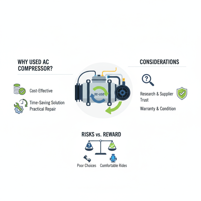 Why Do You Need a Used Car AC Compressor for Your Vehicle?