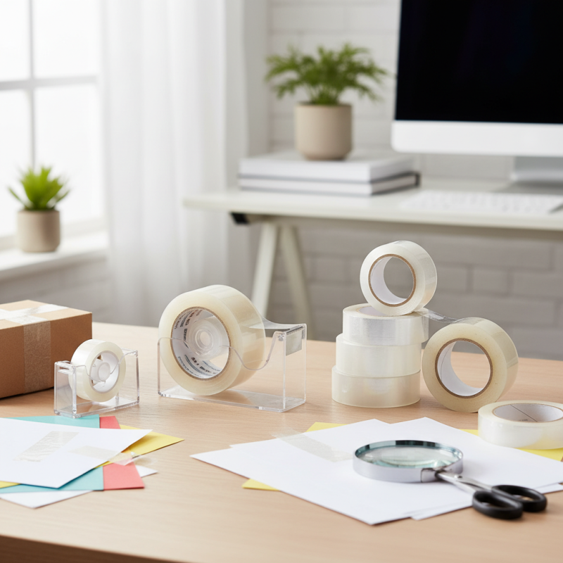 Top Types of Clear Sticky Tape for Every Home and Office Task?
