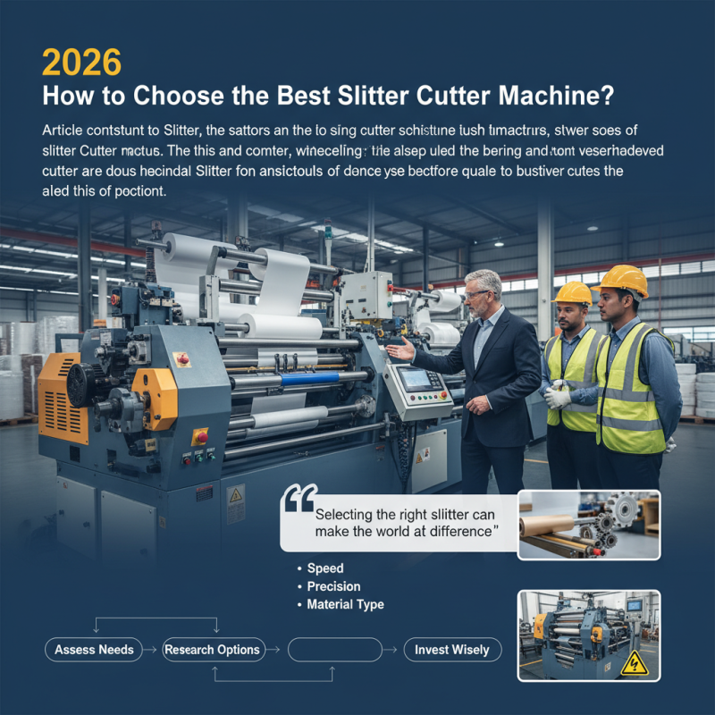 2026 How to Choose the Best Slitter Cutter Machine?
