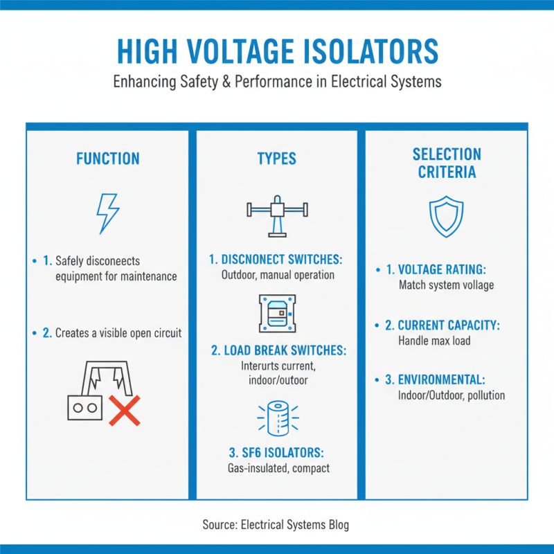 Top 10 Isolator High Voltage Applications You Should Know?