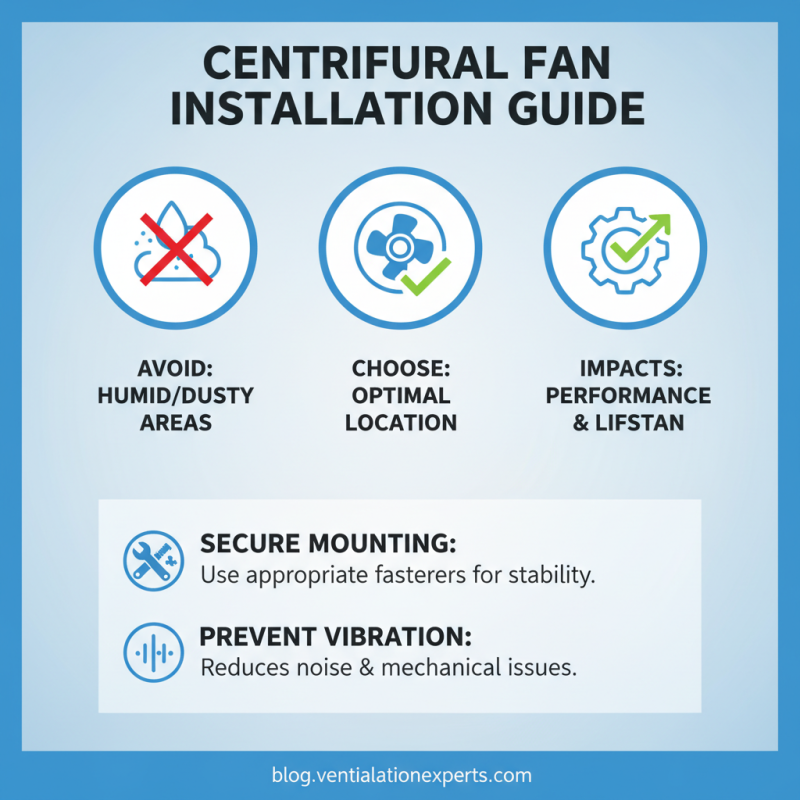 How to Choose the Right Centrifugal Ventilation Fan for Your Needs?