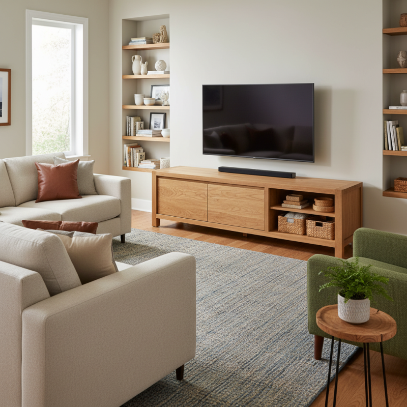How to Choose the Best Wooden TV Table for Your Living Room?
