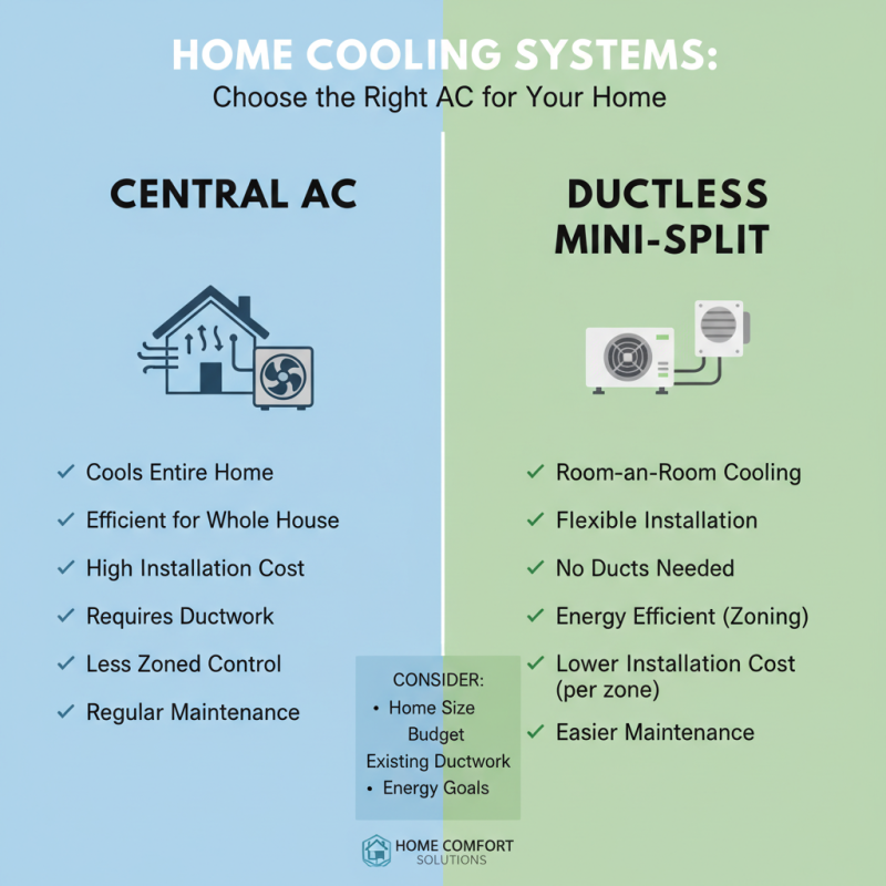 How to Choose the Right Cooling Systems for Your Home?