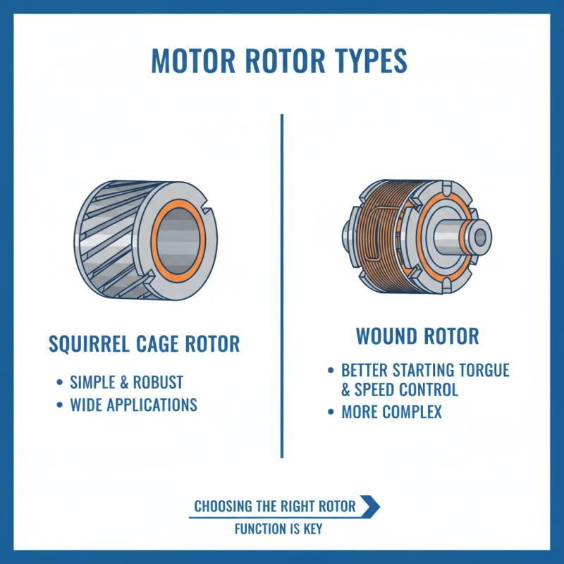 How to Choose the Right Motor Rotor for Your Application?