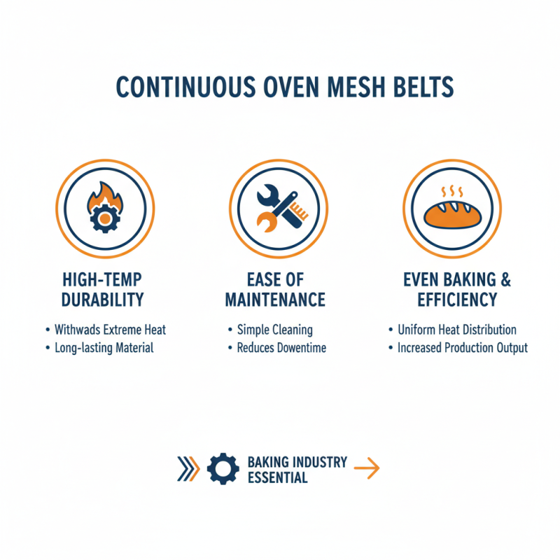 Top 10 Benefits of Using Continuous Oven Mesh Belt in Baking Industry?