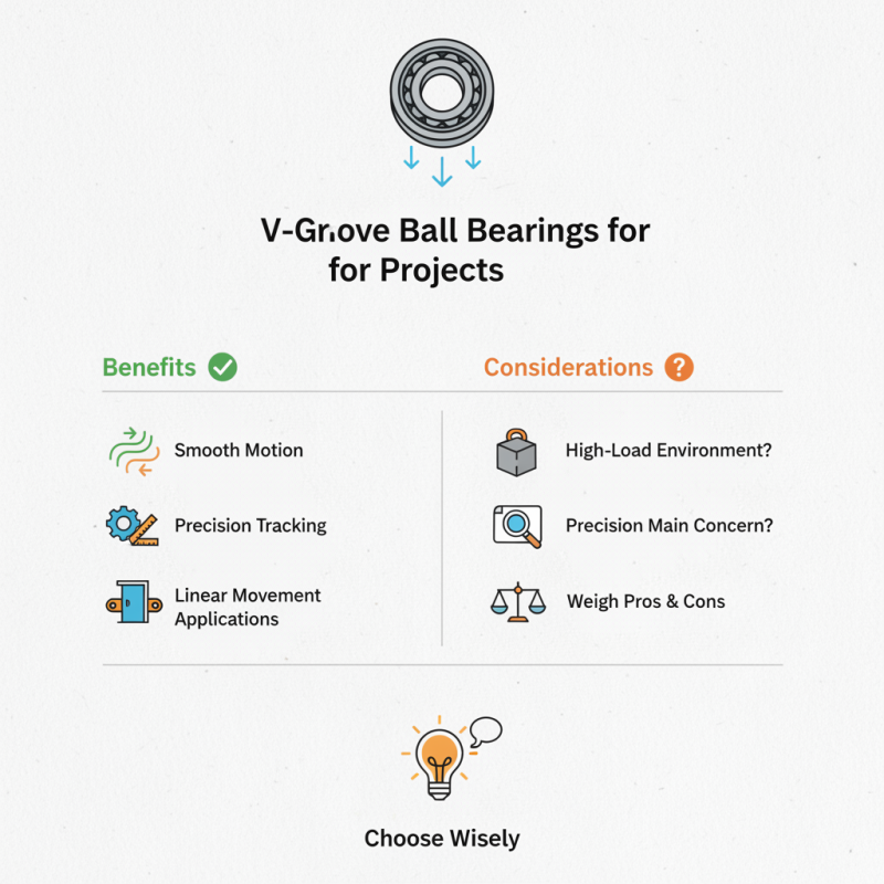 Why Choose V Groove Ball Bearings for Your Projects?