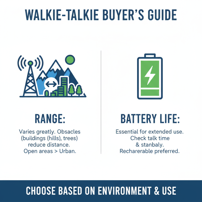 How to Choose the Best Walkie Talkies for Your Needs?