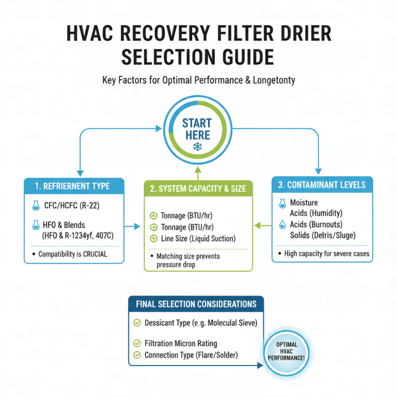 How to Choose the Right Recovery Filter Drier for Your HVAC System?