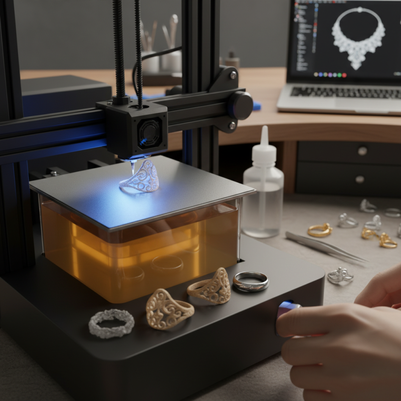 What is a Castable Resin 3D Printer for Jewelry and How Does It Work?