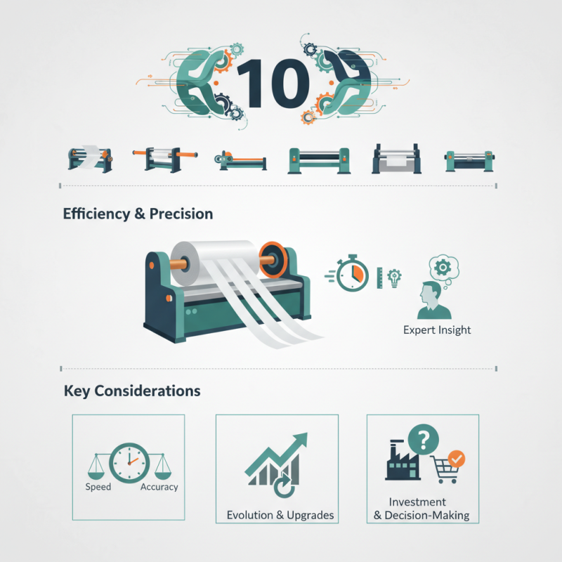 Top 10 Slitter Cutter Machines for Efficient Production?