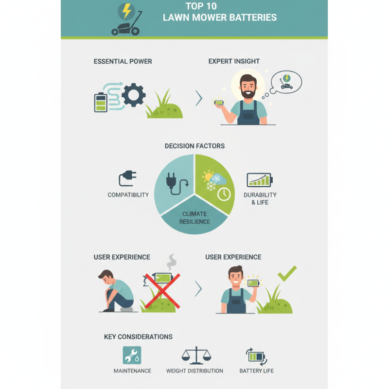 Top 10 Lawn Mower Batteries for a Powerful Cut?