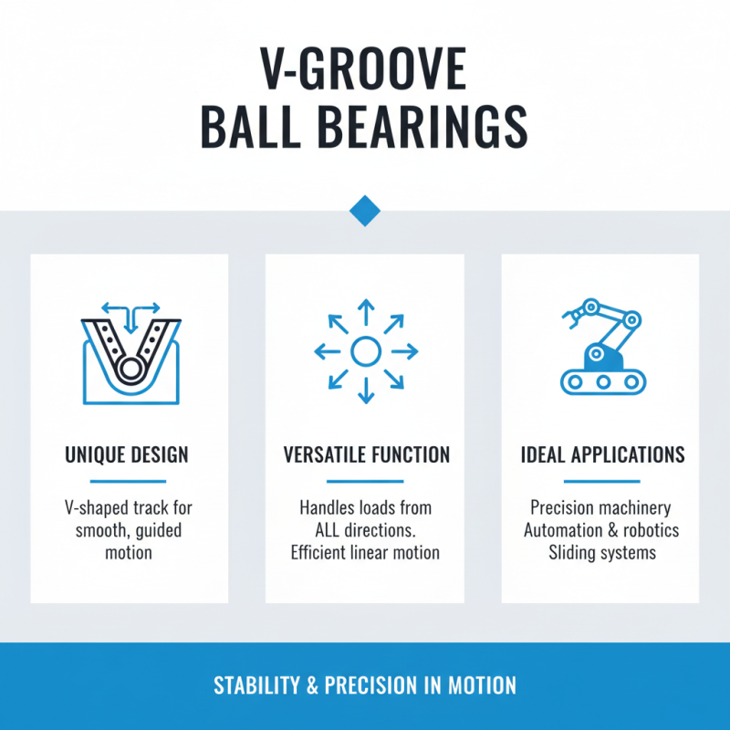 Why Choose V Groove Ball Bearings for Your Projects?