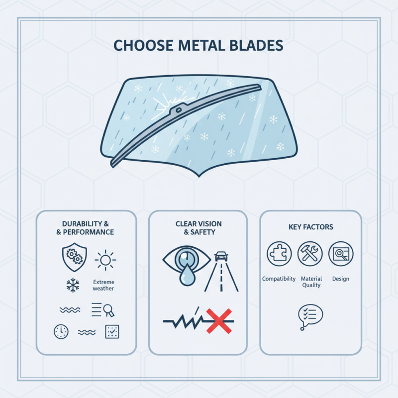 How to Choose the Best Metal Wiper Blade for Your Vehicle?