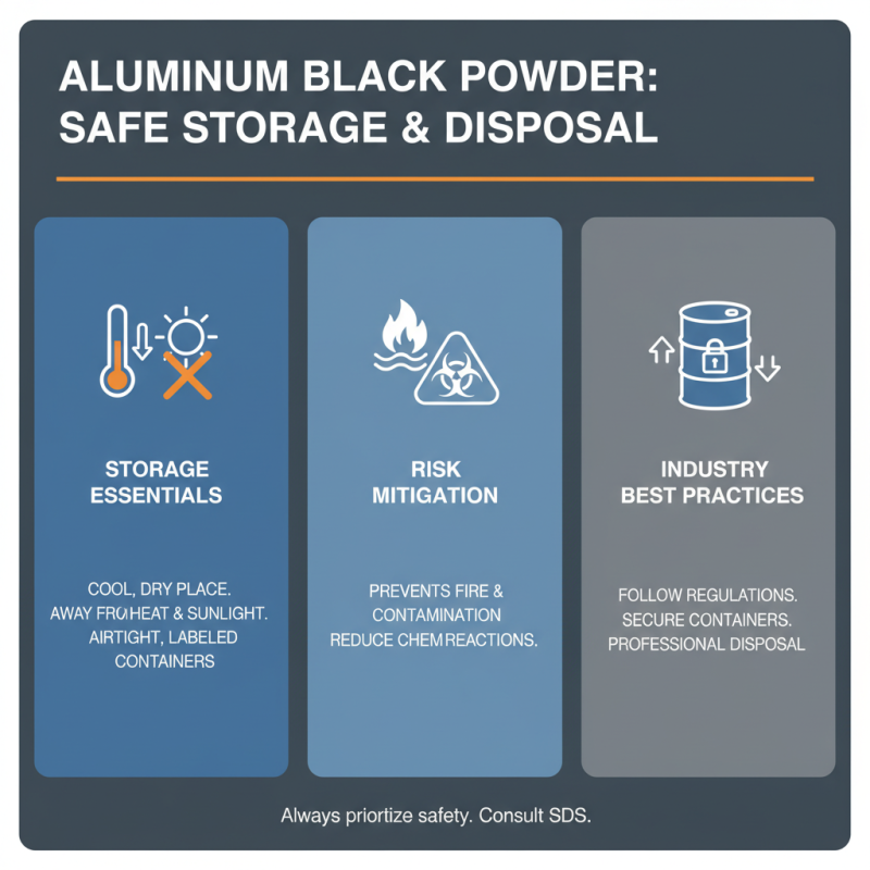 How to Safely Use Aluminum Black Powder in Various Applications?