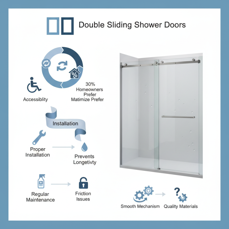 What is Double Sliding Shower Doors and How Do They Work?
