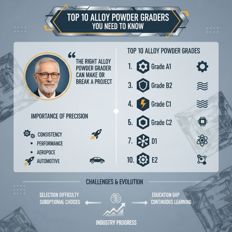 Top 10 Alloy Powder Graders You Need to Know?