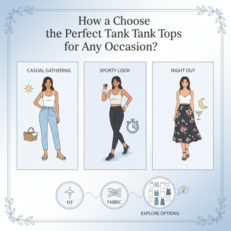 How to Choose the Perfect Tank Tops for Any Occasion?