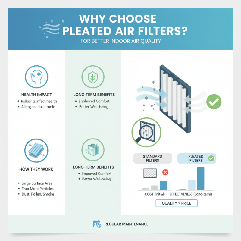 Why Choose Pleated Air Filters for Better Indoor Air Quality?