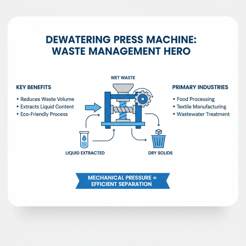 What is a Dewatering Press Machine and How Does It Work?
