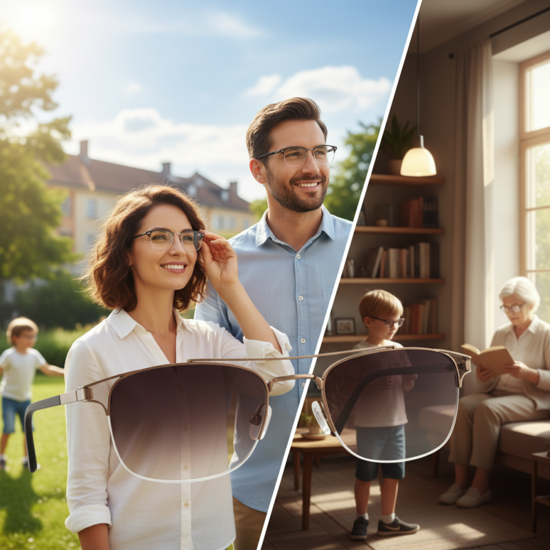 Why Choose Eyeglass Transition Lenses for Your Vision Needs?