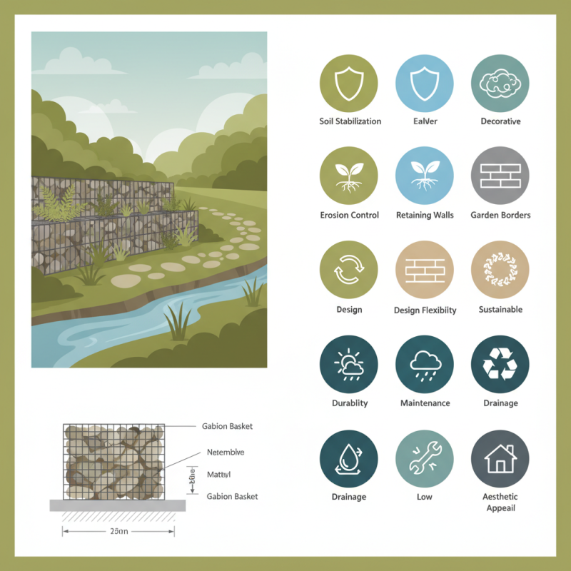 Top 10 Benefits of Using Basket Gabions for Landscaping?