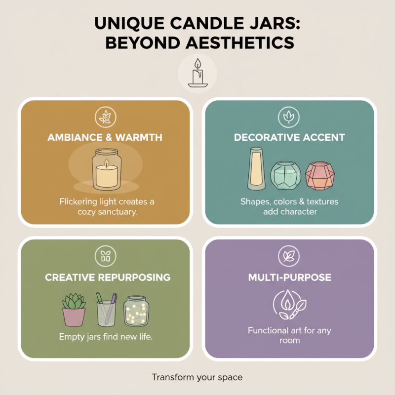 Why Choose Unique Candle Jars for Your Home Decor?