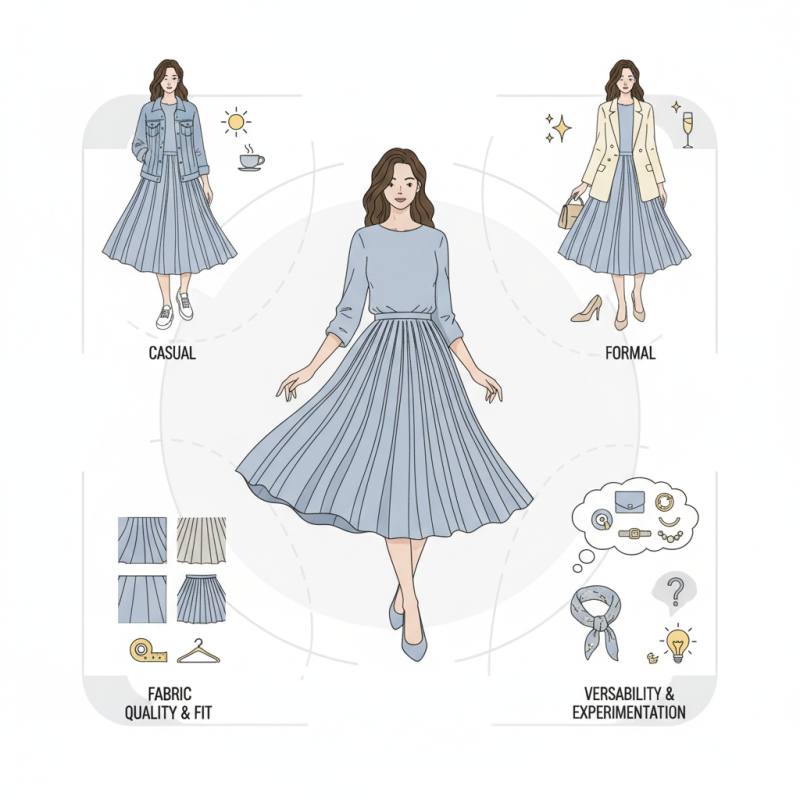 What is a Pleated Skirt Dress and How to Style It?