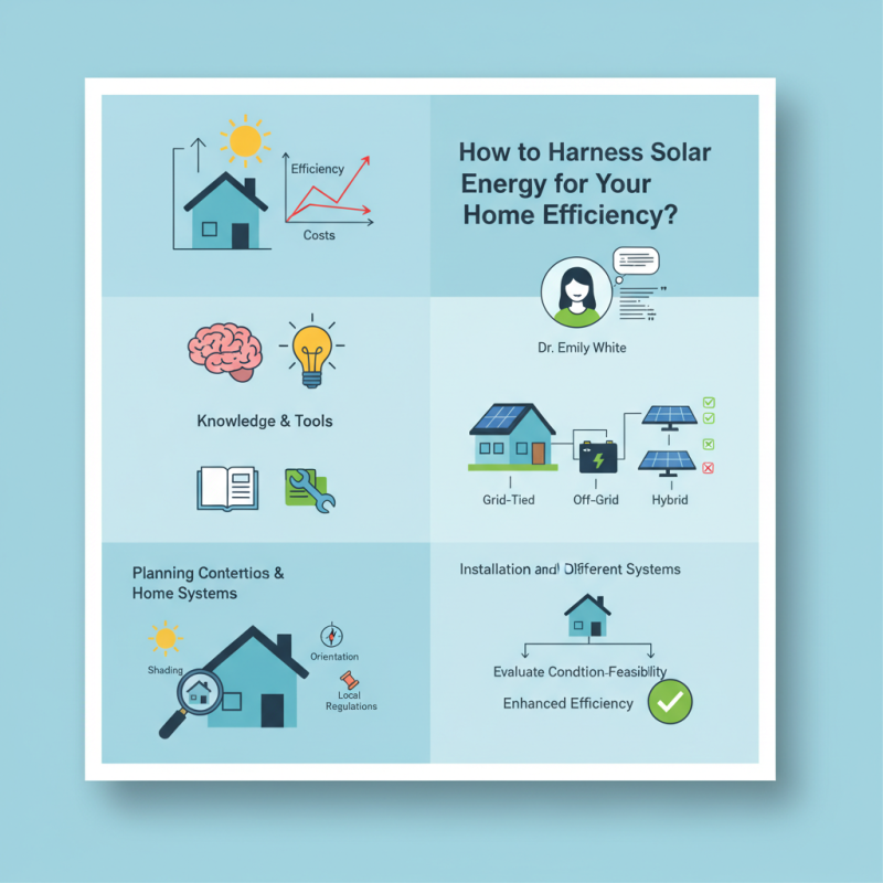 How to Harness Solar Energy for Your Home Efficiency?