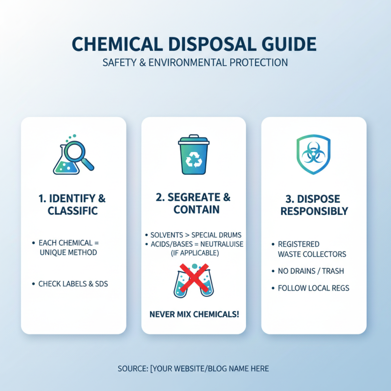 How to Properly Handle Chemical Disposal Safely and Effectively?