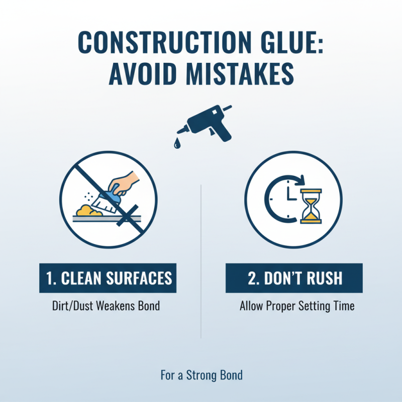 Best Construction Glue Tips for Strong and Lasting Bonds?