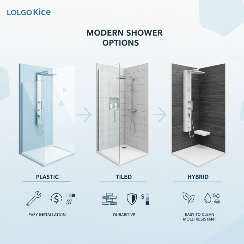 Best Plastic Shower Options for a Modern Bathroom?