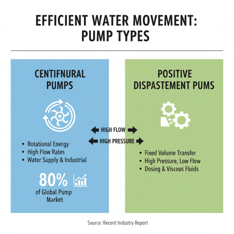 Top Types of Pumps for Efficient Water Movement and Management?