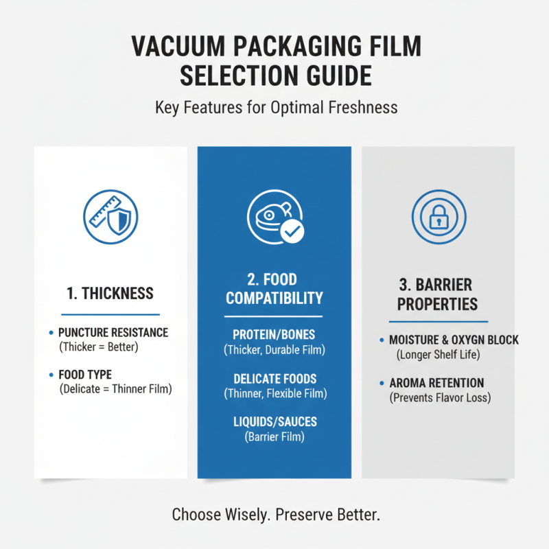 2026 Best Vacuum Packaging Film Options for Food Preservation?