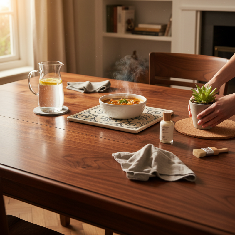 10 Essential Tips for Maintaining Your Hardwood Table Top