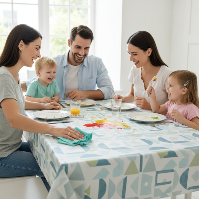 Top 10 Benefits of Using Wipeable Tablecloths for Your Home?