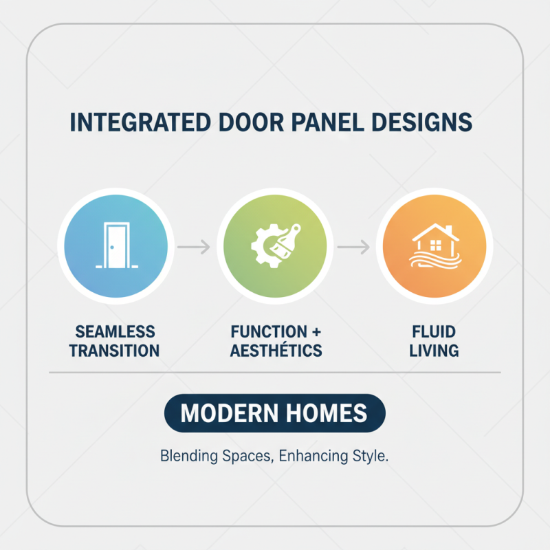 2026 Best Integrated Door Panel Designs for Modern Homes?