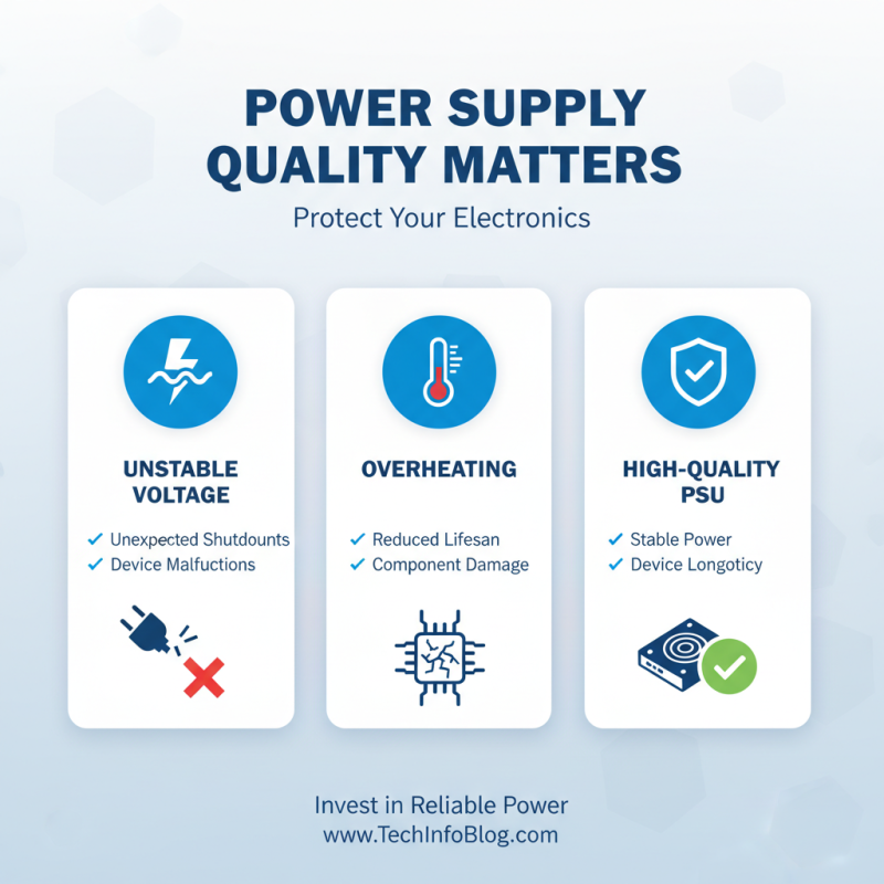 Why Do Power Supplies Matter for Your Electronic Devices?