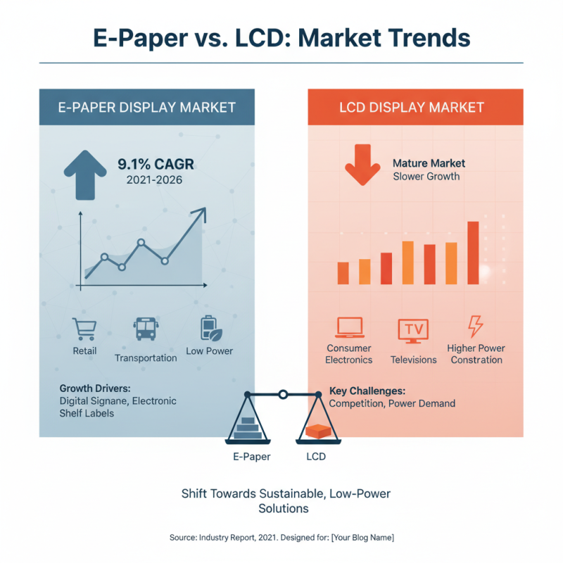 Why Choose E Paper Display Over Lcd Display Modules?
