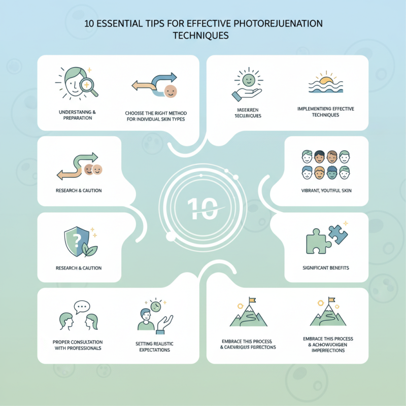 10 Essential Tips for Effective Photorejuvenation Techniques