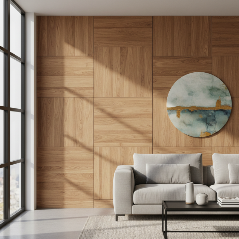 What are the Benefits of Timber Veneer Wall Panels?