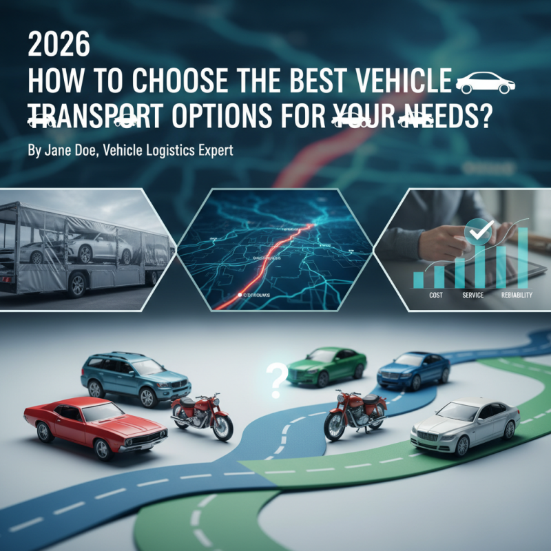 2026 How to Choose the Best Vehicle Transport Options for Your Needs?