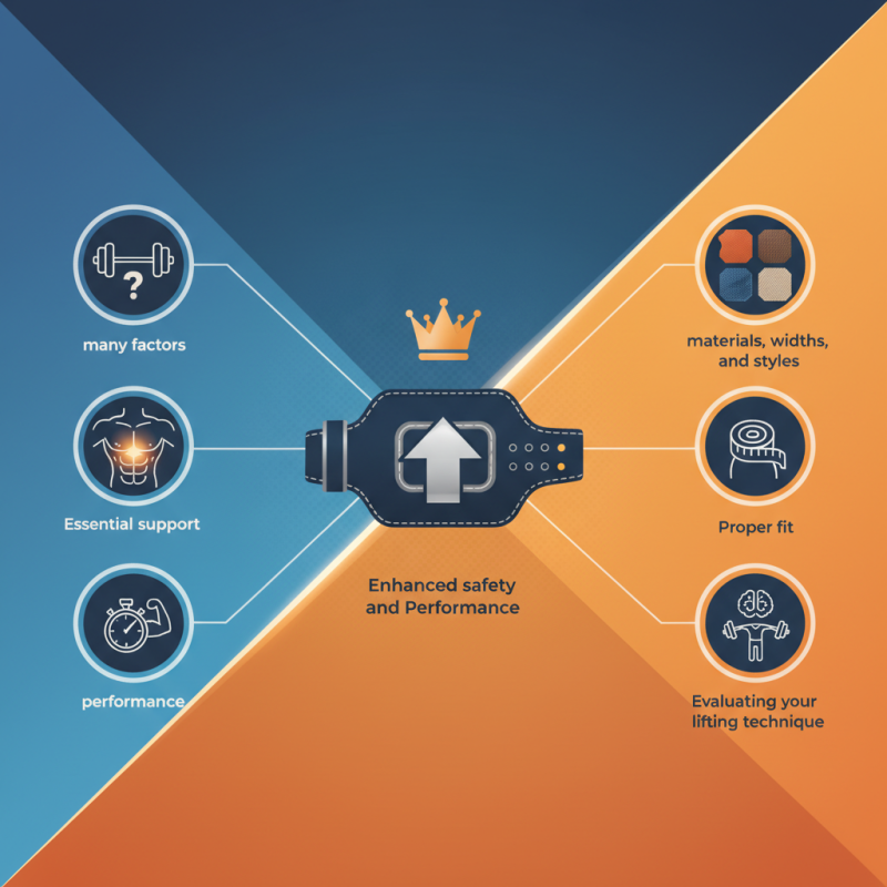 How to Choose the Right Weightlifting Waist Belt for Maximum Support