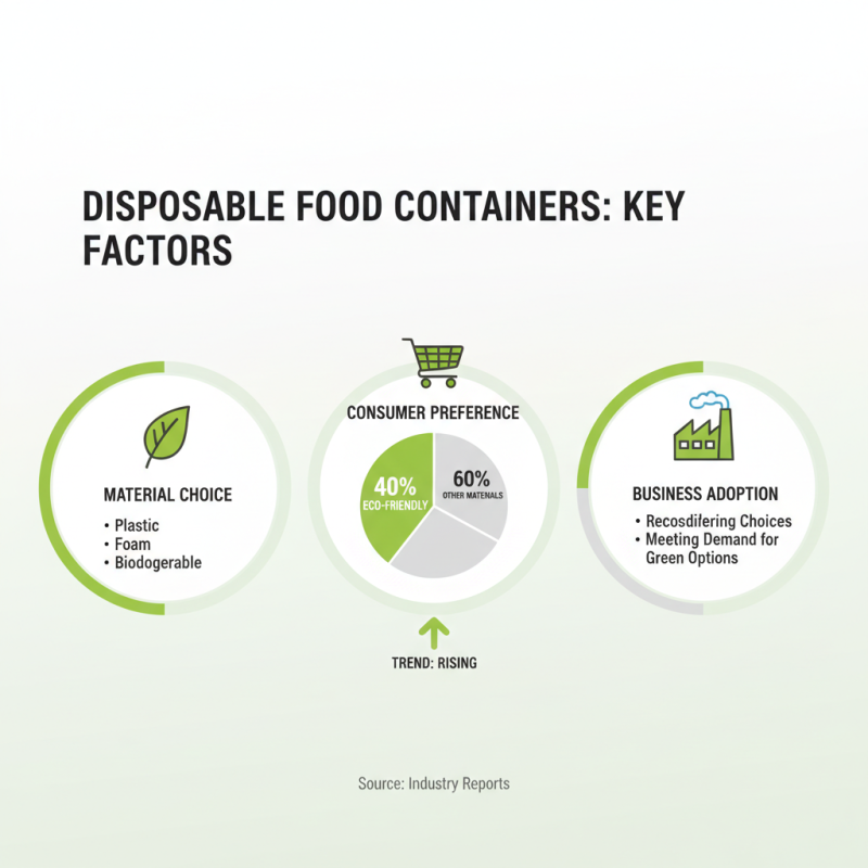 How to Choose the Best Disposable Containers for Food?