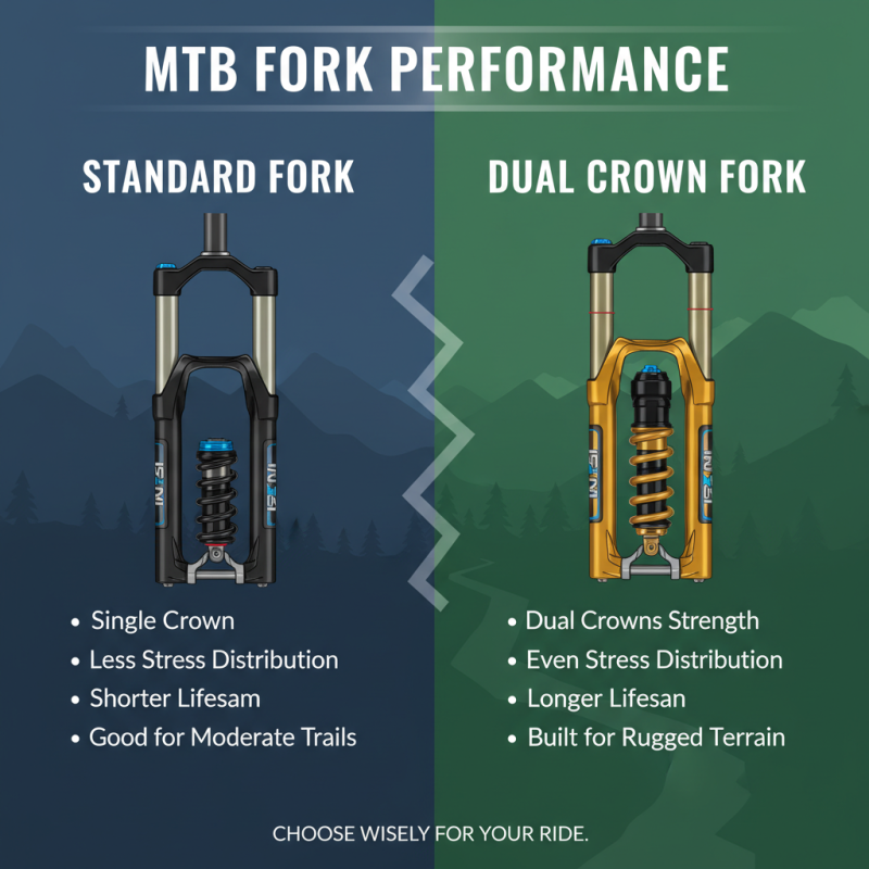 Top 10 Benefits of Dual Crown Fork for Mountain Biking?