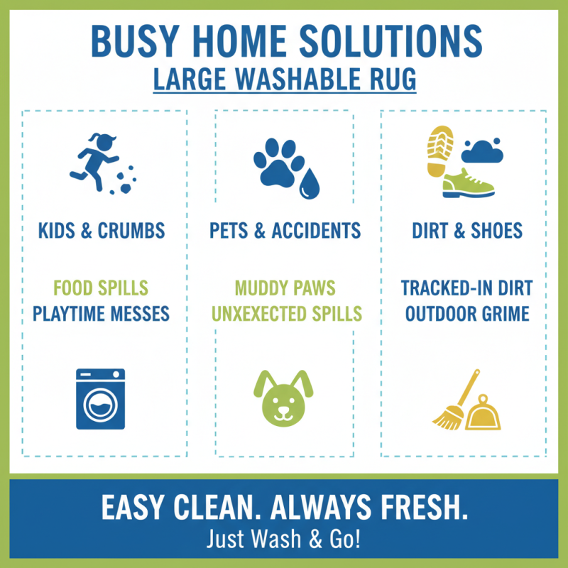 Why Choose a Large Washable Rug for Your Home Decor?