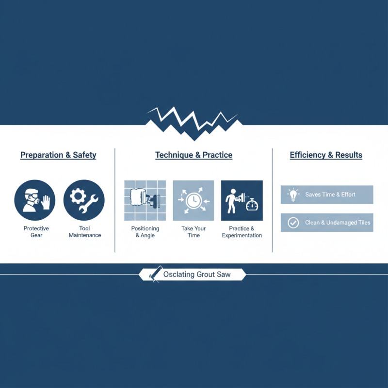 How to Effectively Use an Oscillating Grout Saw for Your Home Projects?