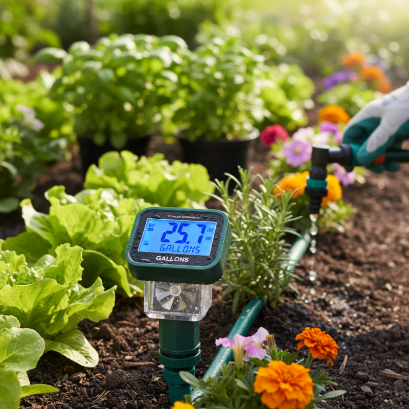 Why Do You Need an Irrigation Flow Meter for Your Garden?