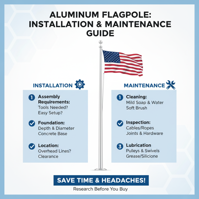 How to Choose the Best Aluminum Flagpole for Your Needs?