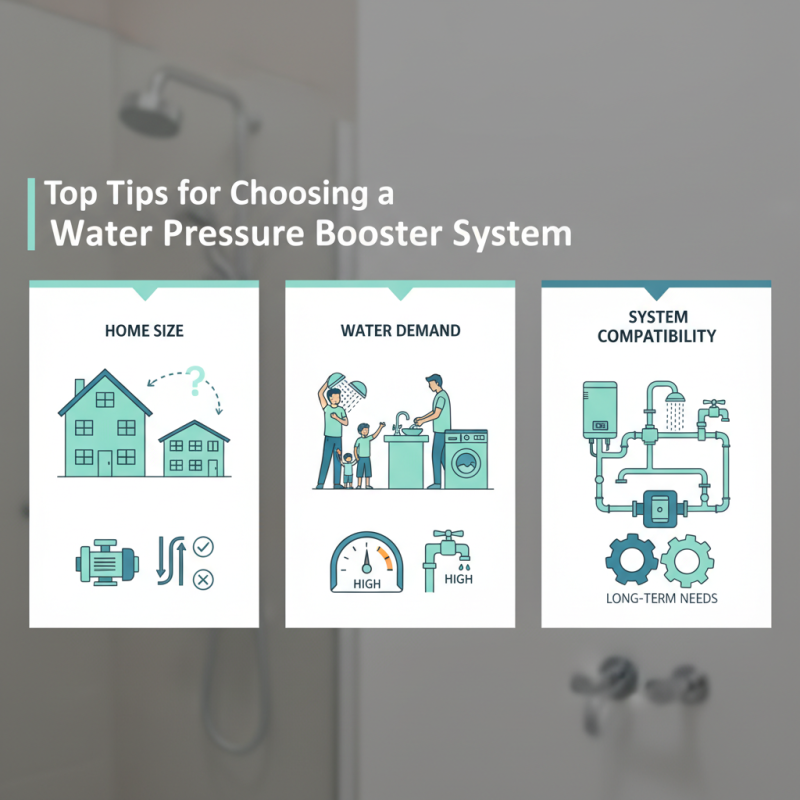 Top Tips for Choosing a Water Pressure Booster System?
