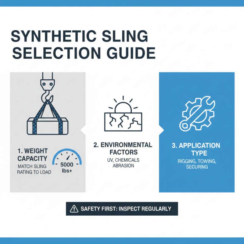 How to Choose the Right Synthetic Sling for Your Needs?
